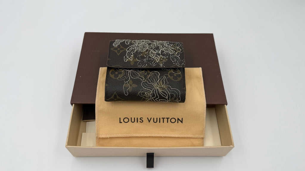 Louis Vuitton Dentelle Elise Wallet – Monogram Lace Limited Edition (Good Pre-Owned)