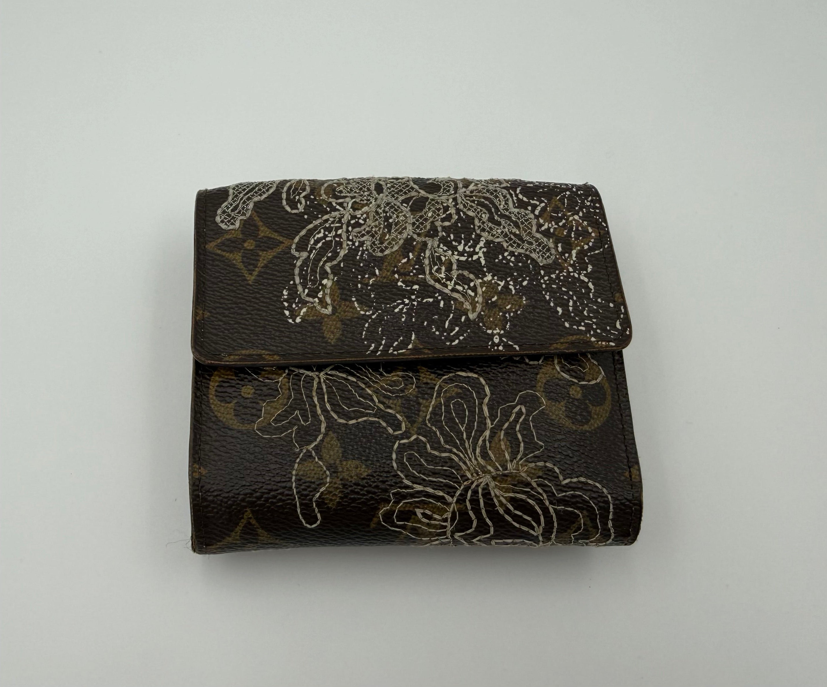 Louis Vuitton Dentelle Elise Wallet – Monogram Lace Limited Edition (Good Pre-Owned)