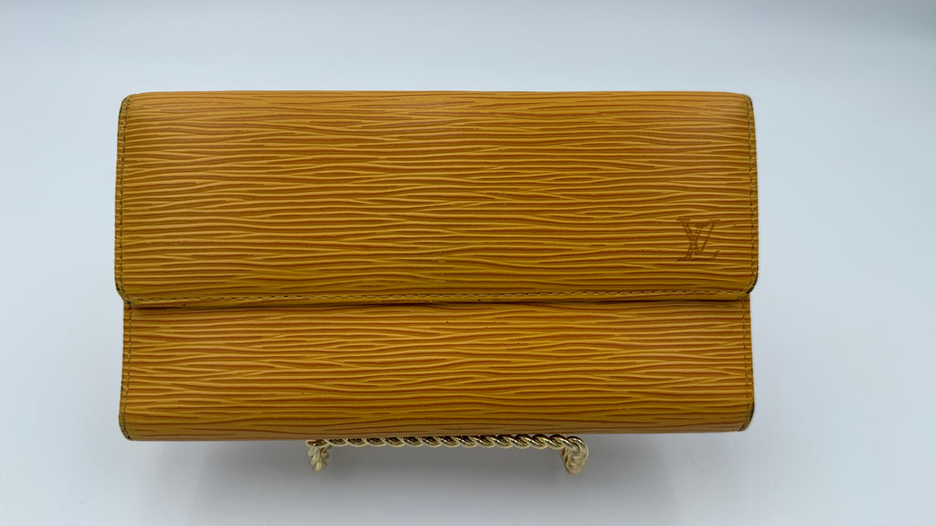 Louis Vuitton Epi Leather Long Wallet – Yellow (Good Pre-Owned)
