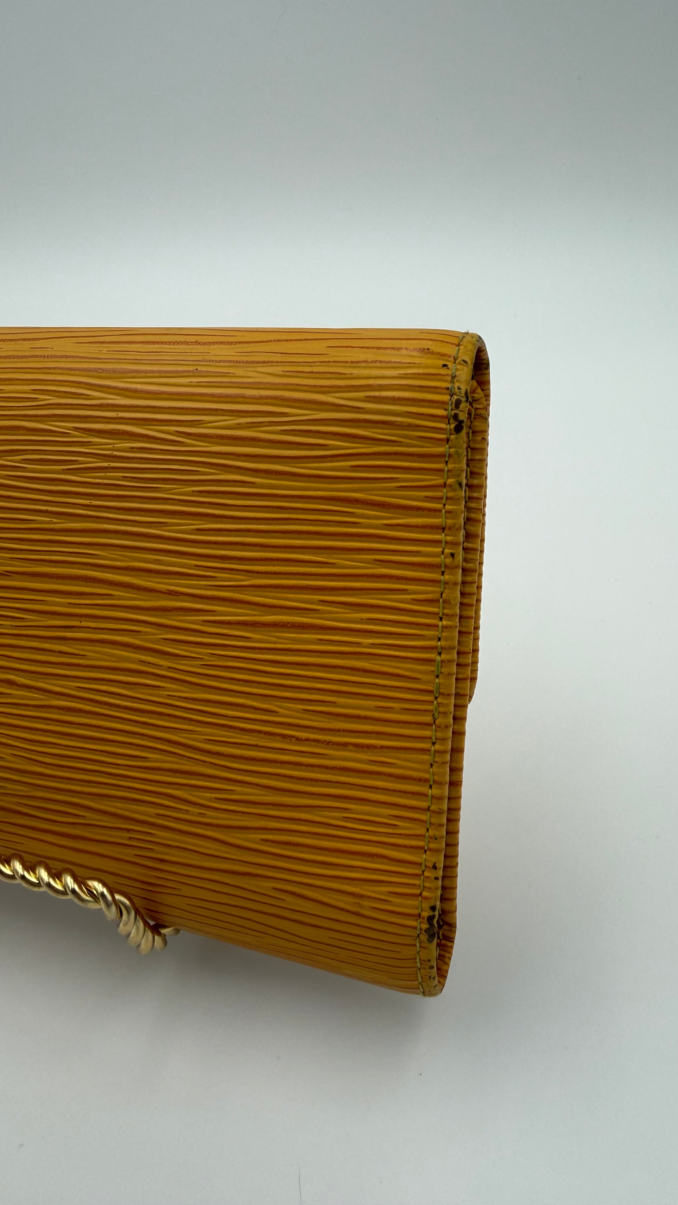 Louis Vuitton Epi Leather Long Wallet – Yellow (Good Pre-Owned)