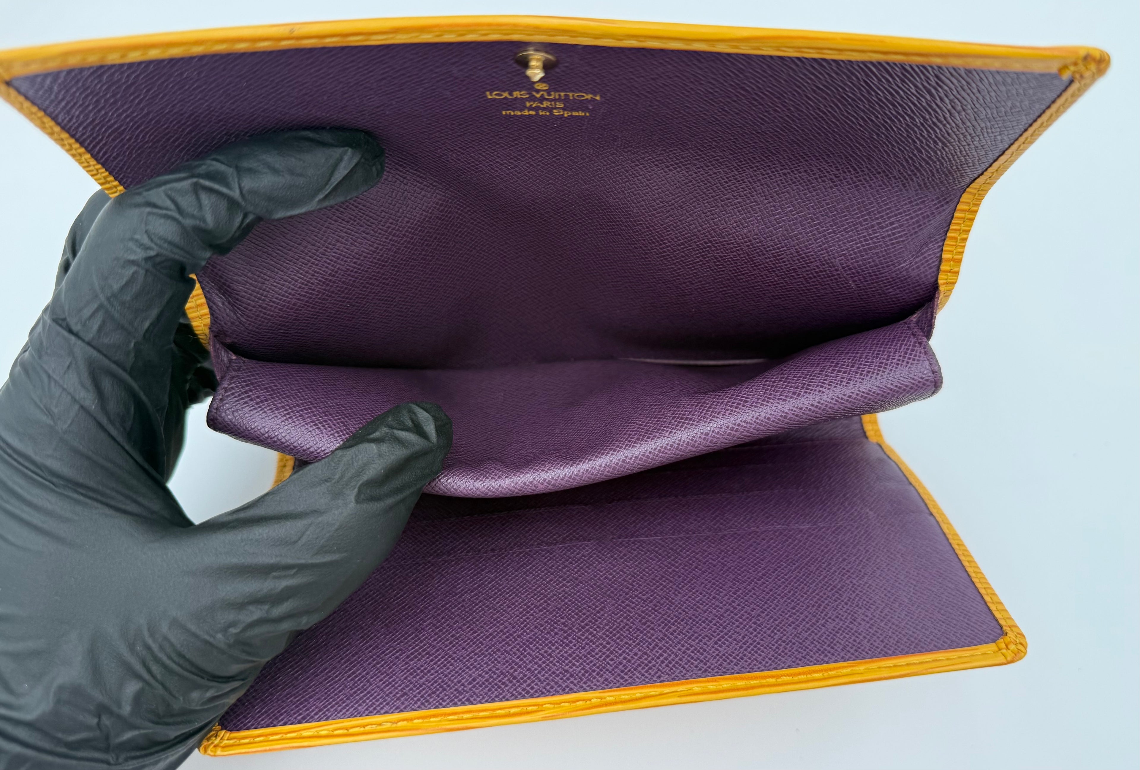 Louis Vuitton Epi Leather Long Wallet – Yellow (Good Pre-Owned)