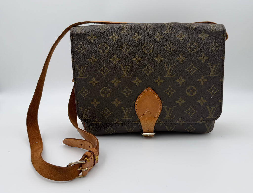 Louis Vuitton Cartouchiere MM Crossbody Bag – Monogram Canvas (Good Pre-Owned)