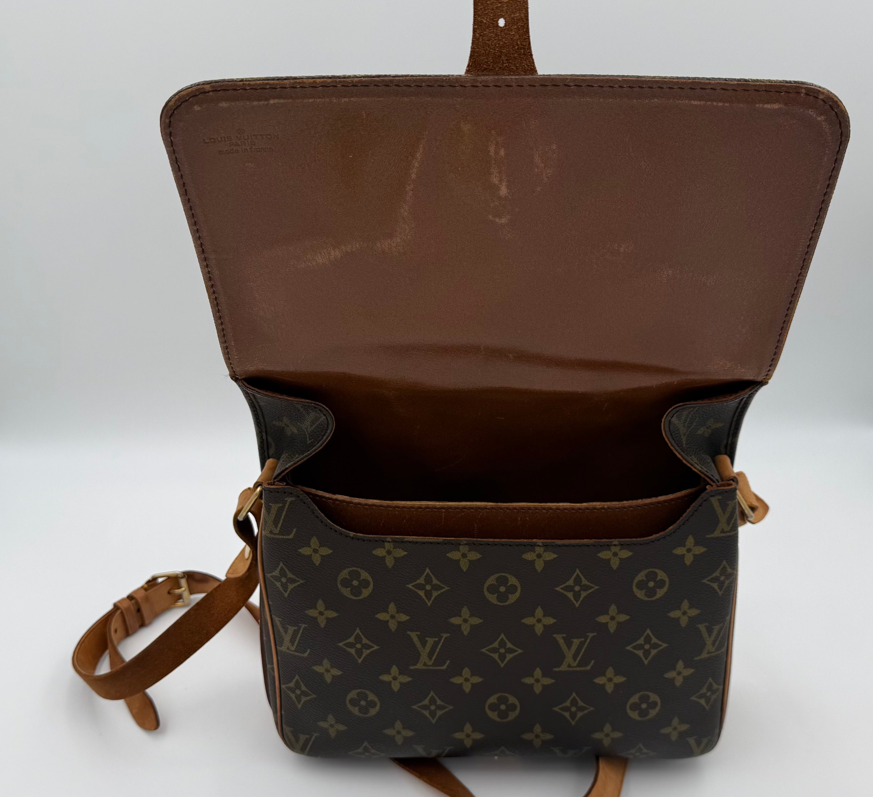 Louis Vuitton Cartouchiere MM Crossbody Bag – Monogram Canvas (Good Pre-Owned)