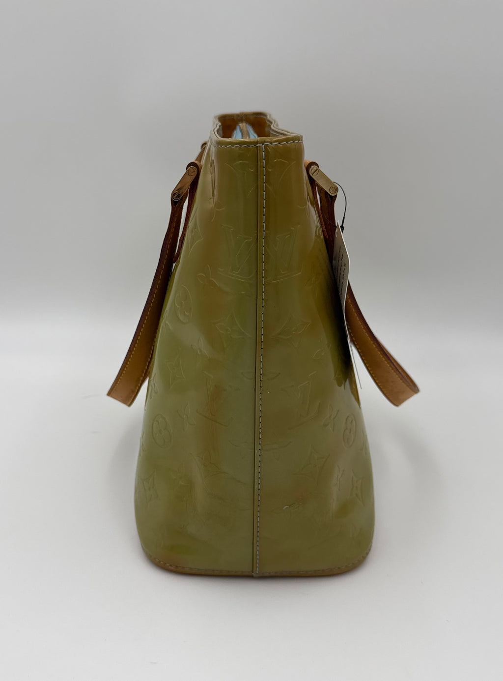 Louis Vuitton Houston Vernis Tote – Olive Green (Good Pre-Owned)