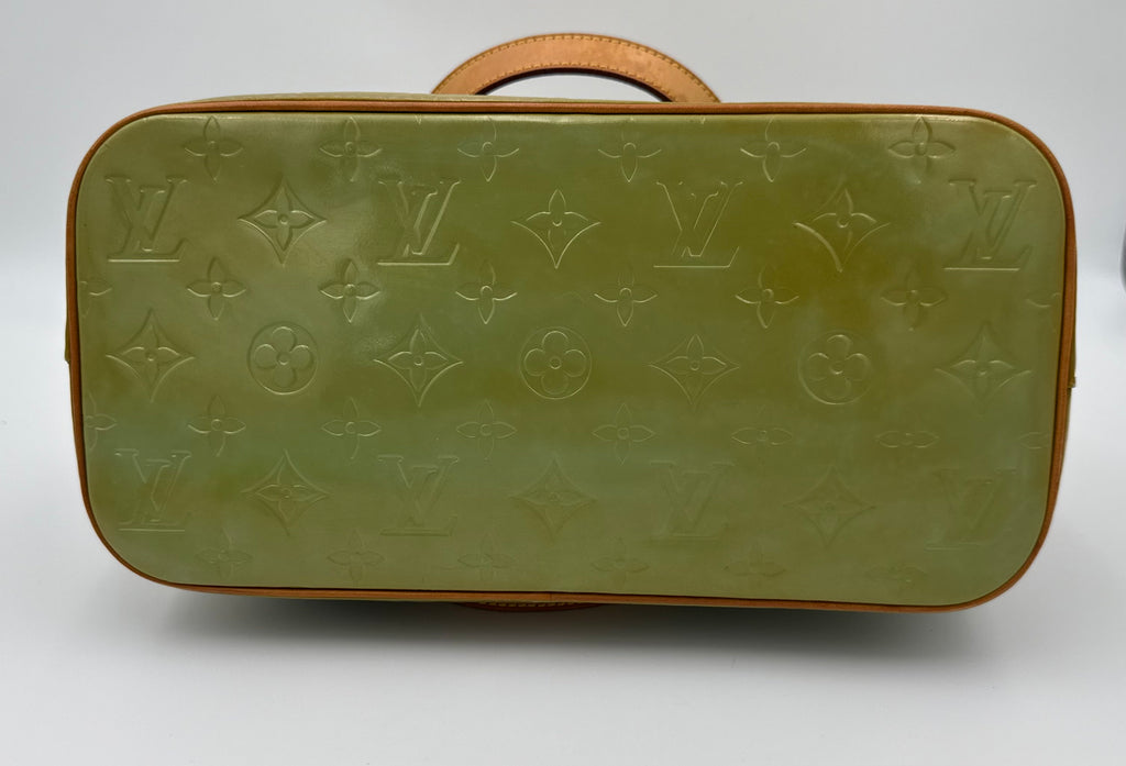 Louis Vuitton Houston Vernis Tote – Olive Green (Good Pre-Owned)