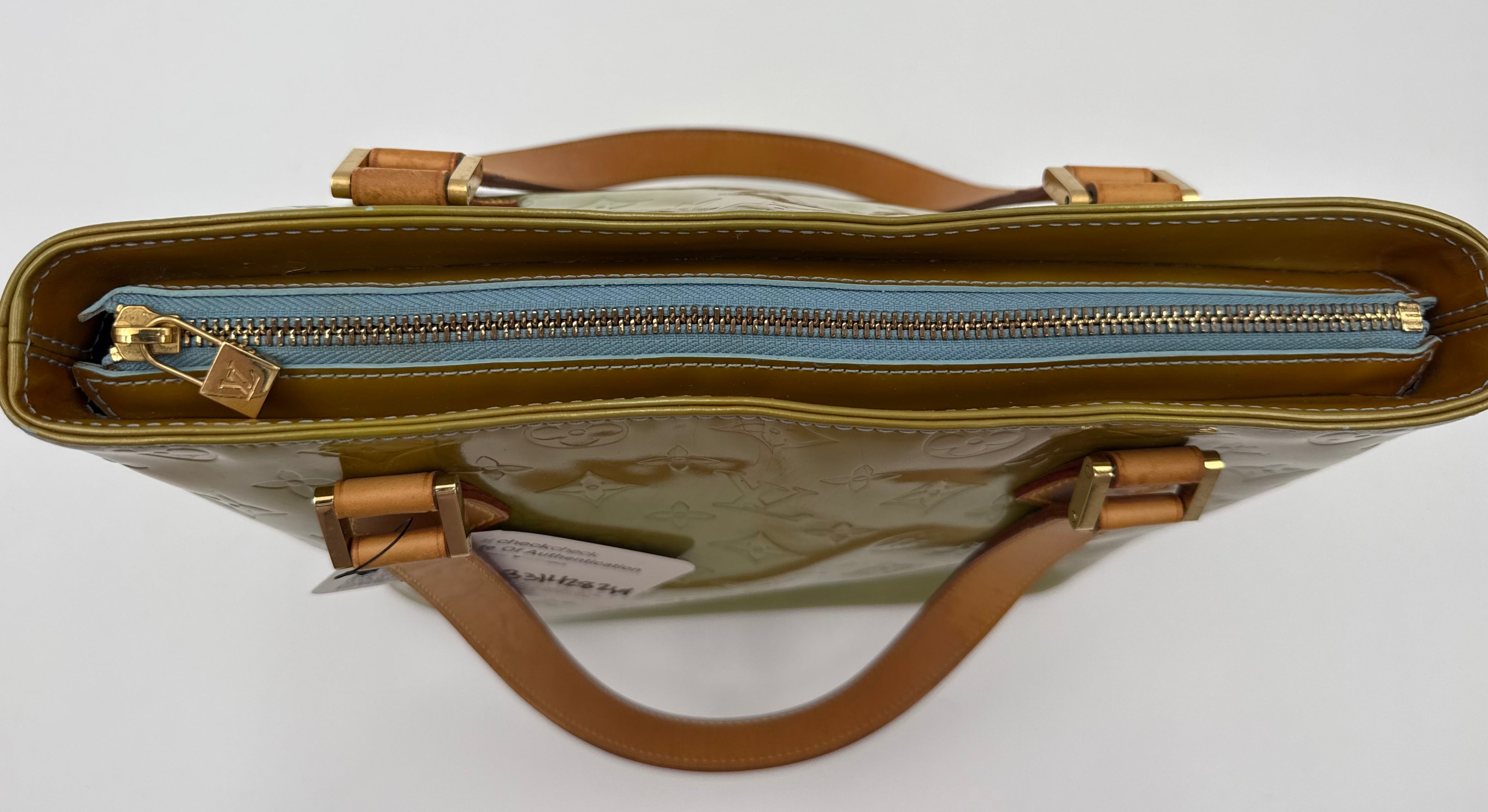 Louis Vuitton Houston Vernis Tote – Olive Green (Good Pre-Owned)