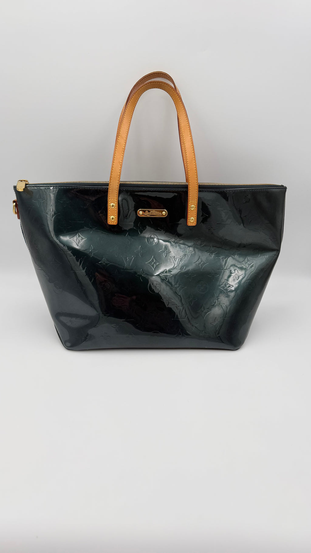 Louis Vuitton Vernis Bellevue Tote – Dark Green (Good Pre-Owned)