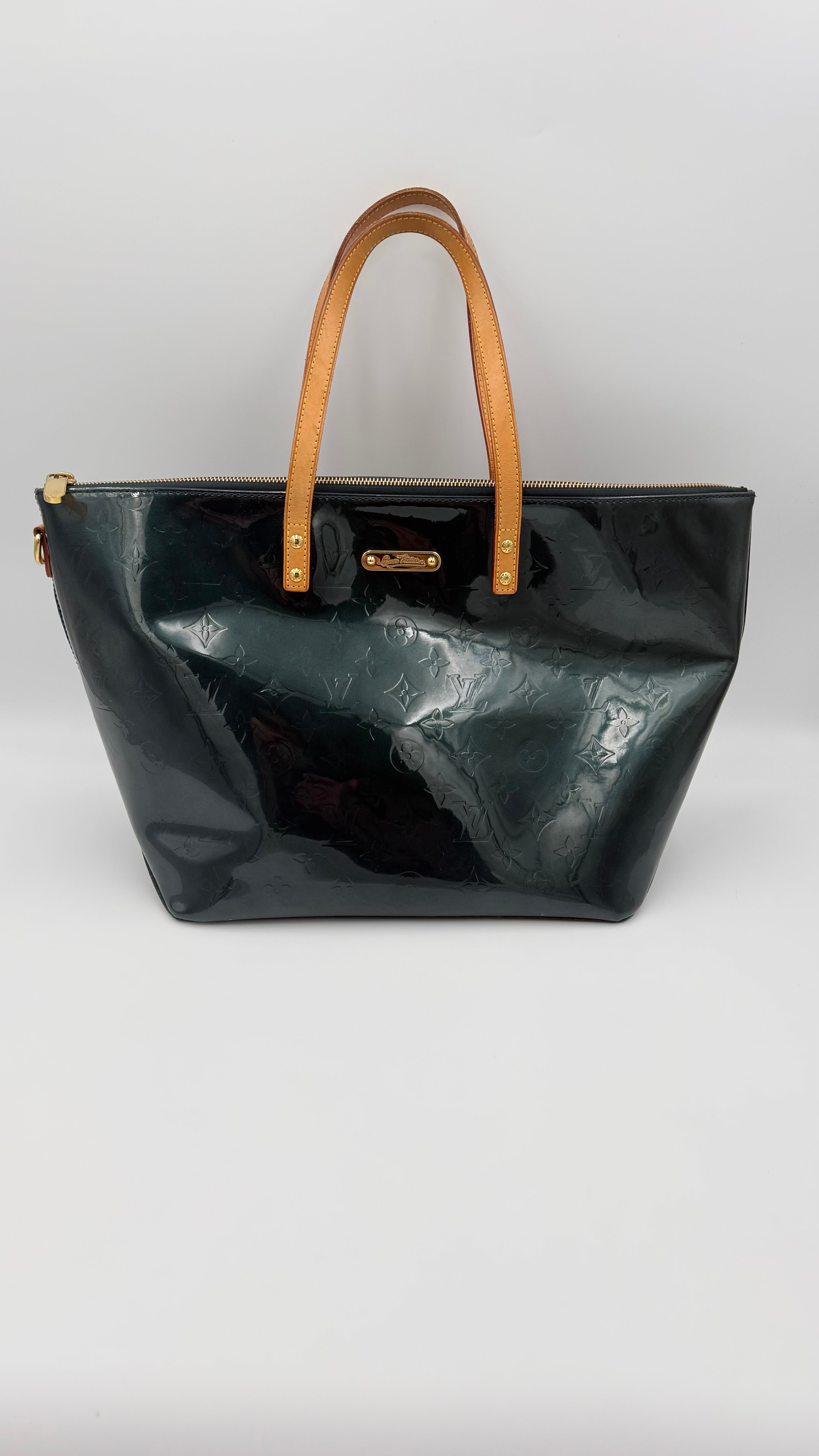 Louis Vuitton Vernis Bellevue Tote – Dark Green (Good Pre-Owned)
