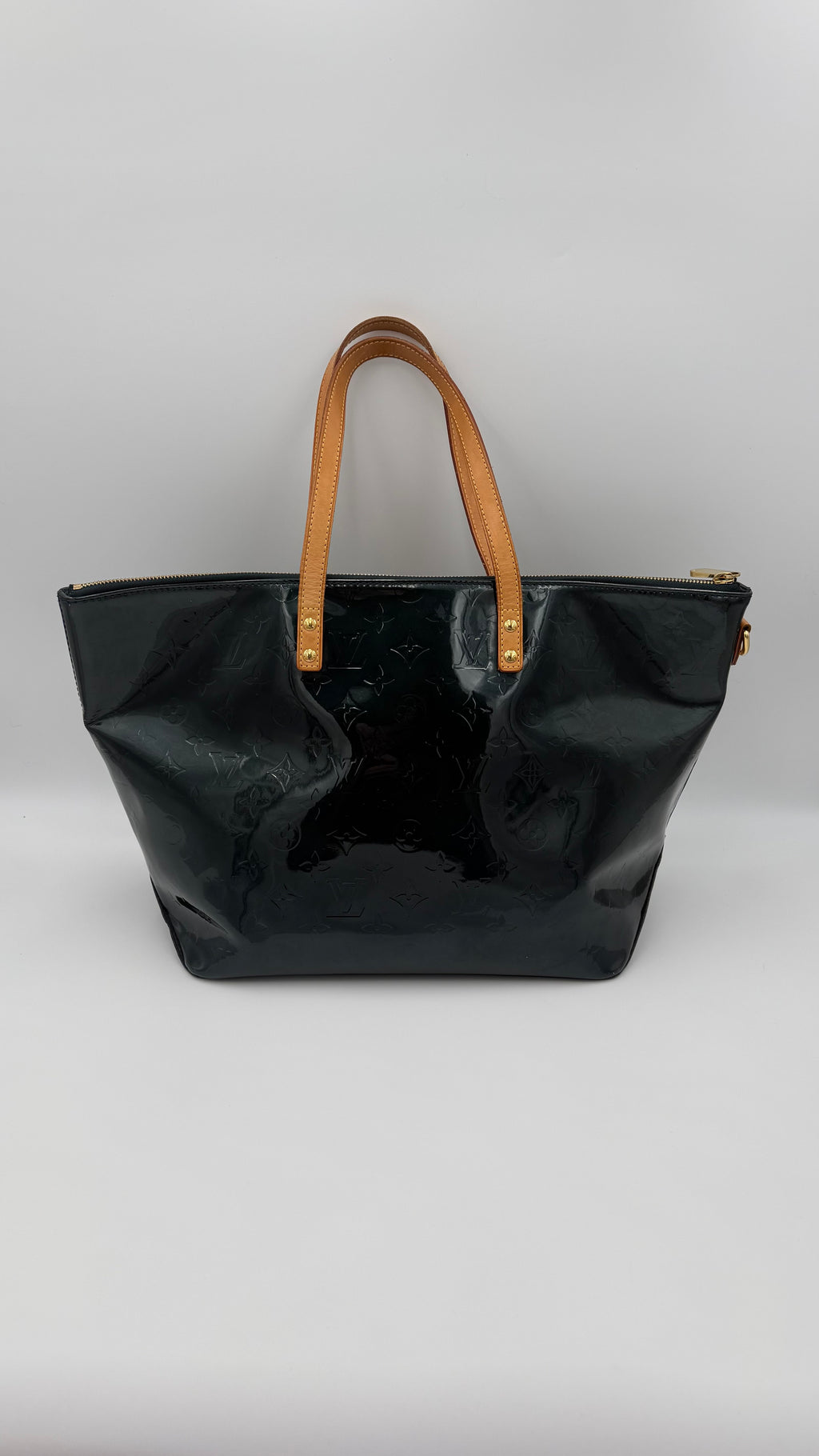 Louis Vuitton Vernis Bellevue Tote – Dark Green (Good Pre-Owned)
