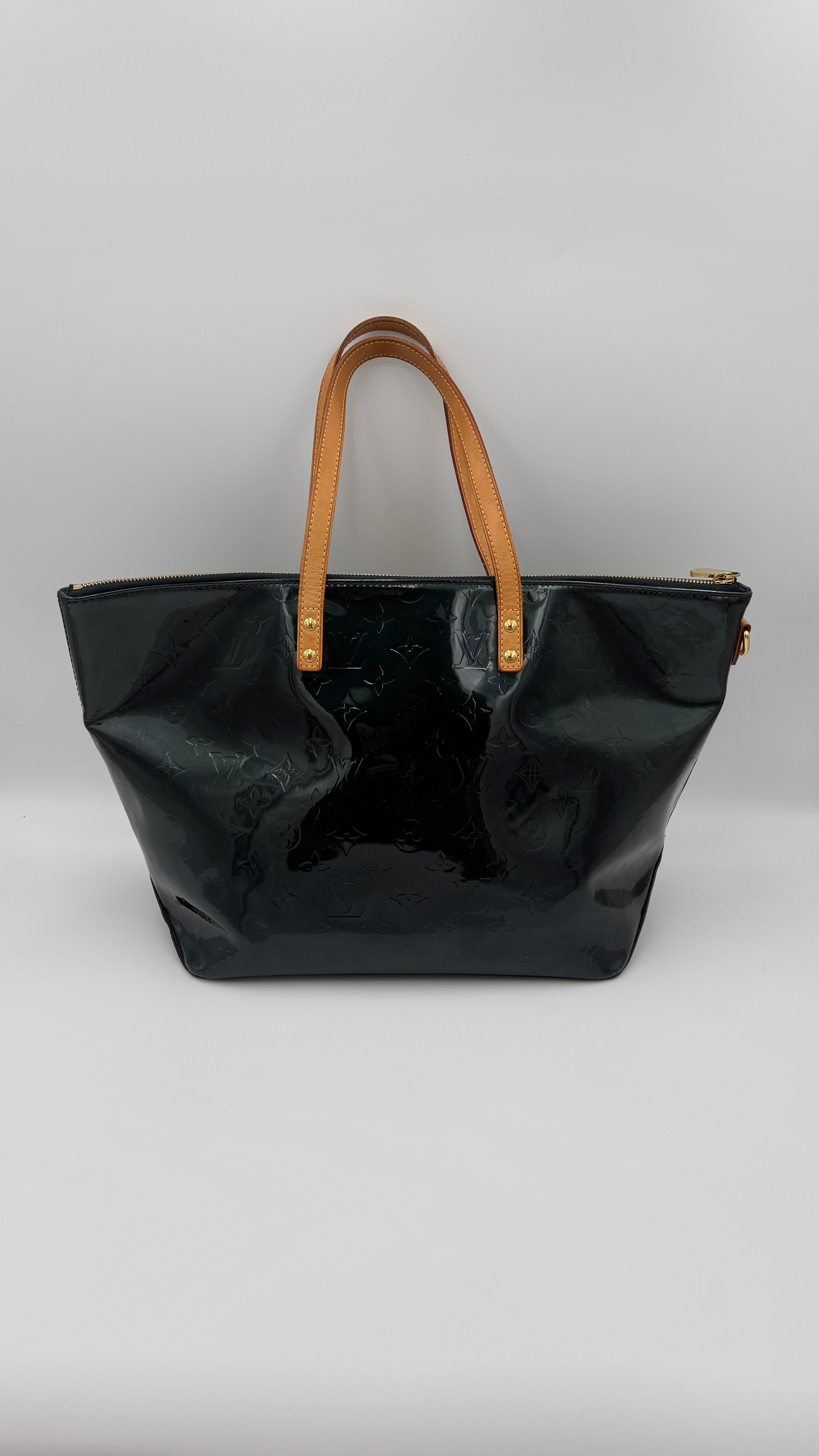 Louis Vuitton Vernis Bellevue Tote – Dark Green (Good Pre-Owned)