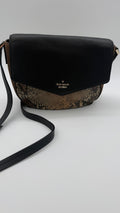 Kate Spade Snake Print Leather & Suede Crossbody – Very Good Pre-Owned