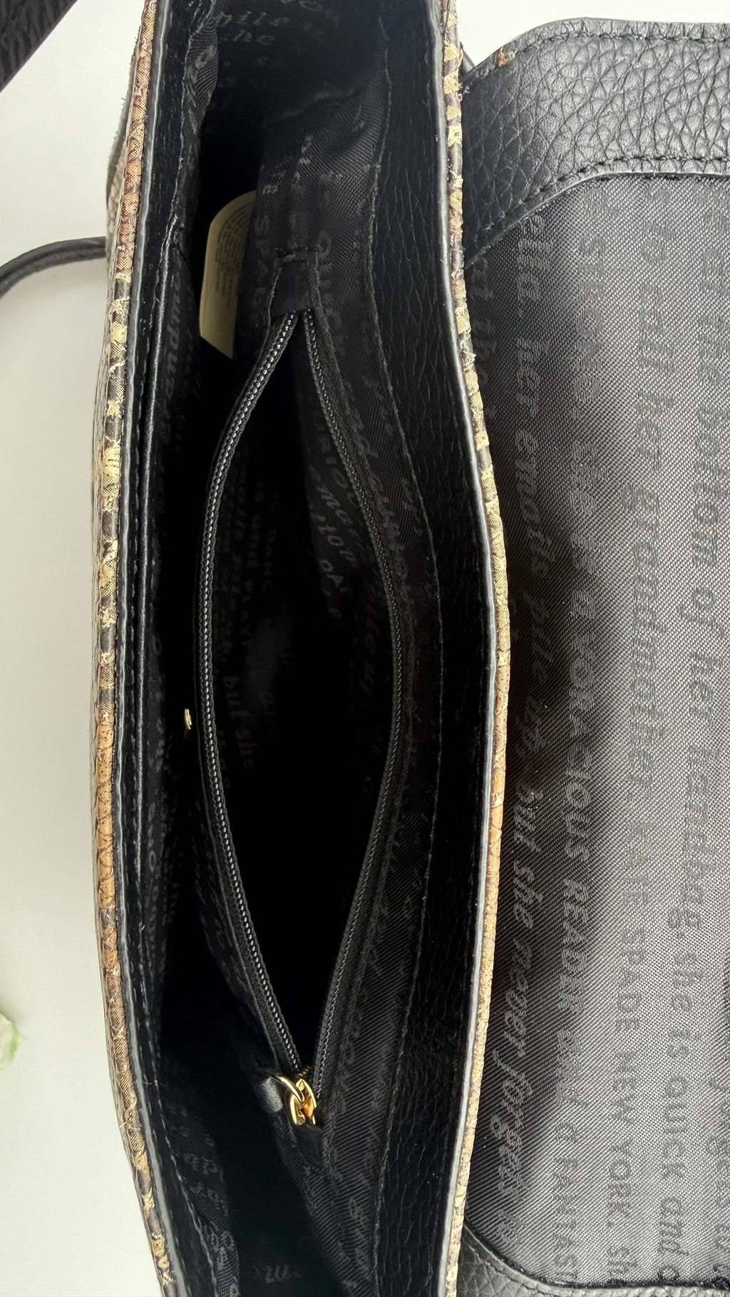 Kate Spade Snake Print Leather & Suede Crossbody – Very Good Pre-Owned